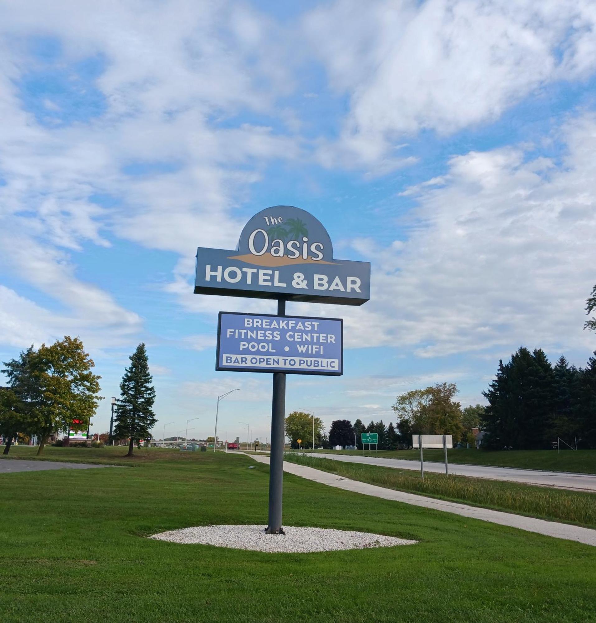 The Oasis Hotel & Bar Sheboygan Falls Buitenkant foto